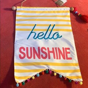 “Hello Sunshine” Banner